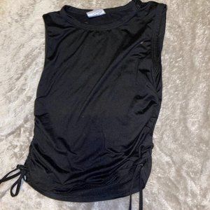 Black athletic tank